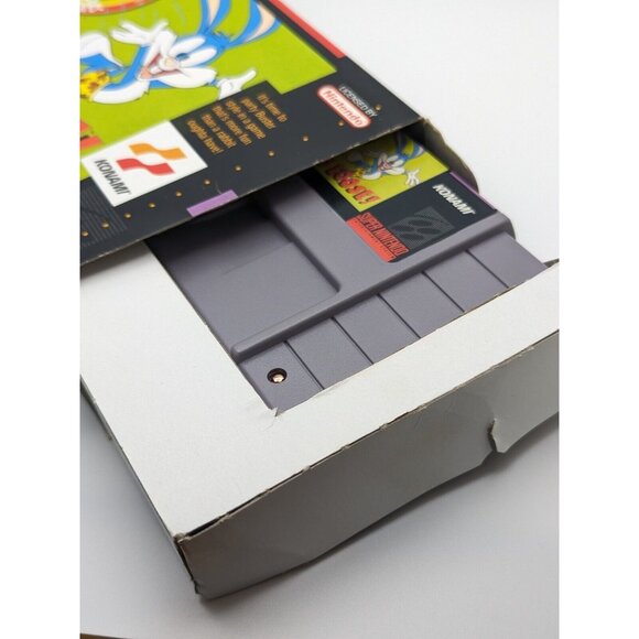 Tiny Toons Buster Busts Loose (SNES Super Nintendo 1993) Game & Box Tested Works - Picture 5 of 12